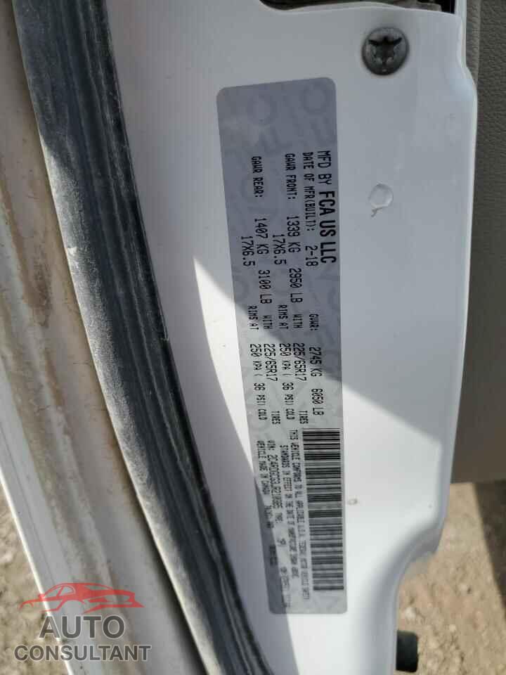 DODGE CARAVAN 2018 - 2C4RDGCG3JR210385