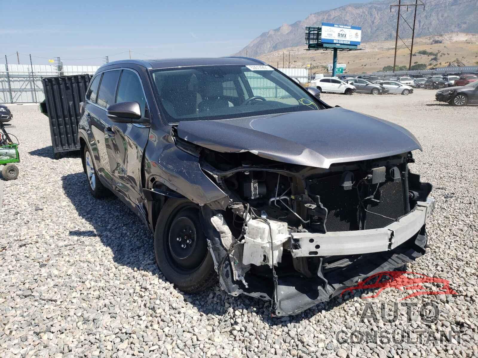 TOYOTA HIGHLANDER 2016 - 5TDDKRFH0GS314770
