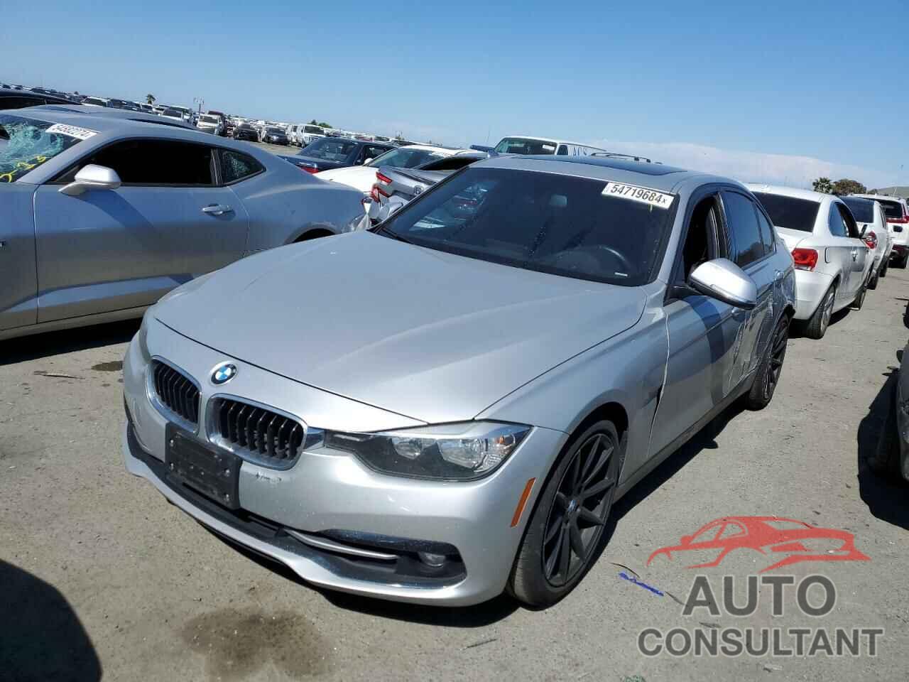 BMW 3 SERIES 2016 - WBA8E9G52GNU29709