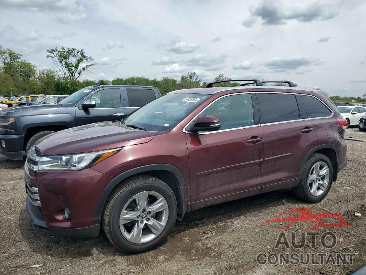 TOYOTA HIGHLANDER 2018 - 5TDDZRFH9JS485004