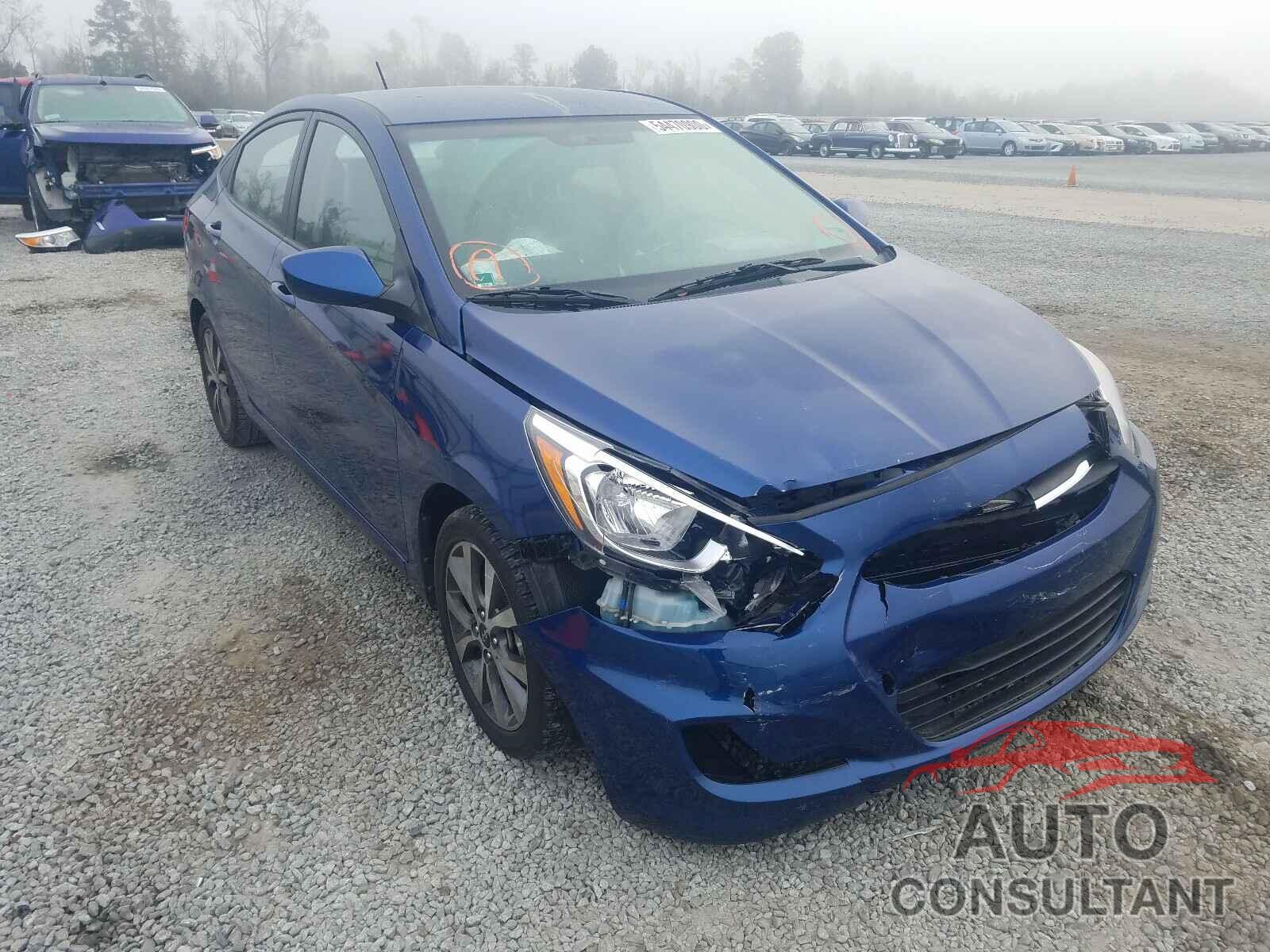 HYUNDAI ACCENT 2017 - KMHCT4AEXHU251775