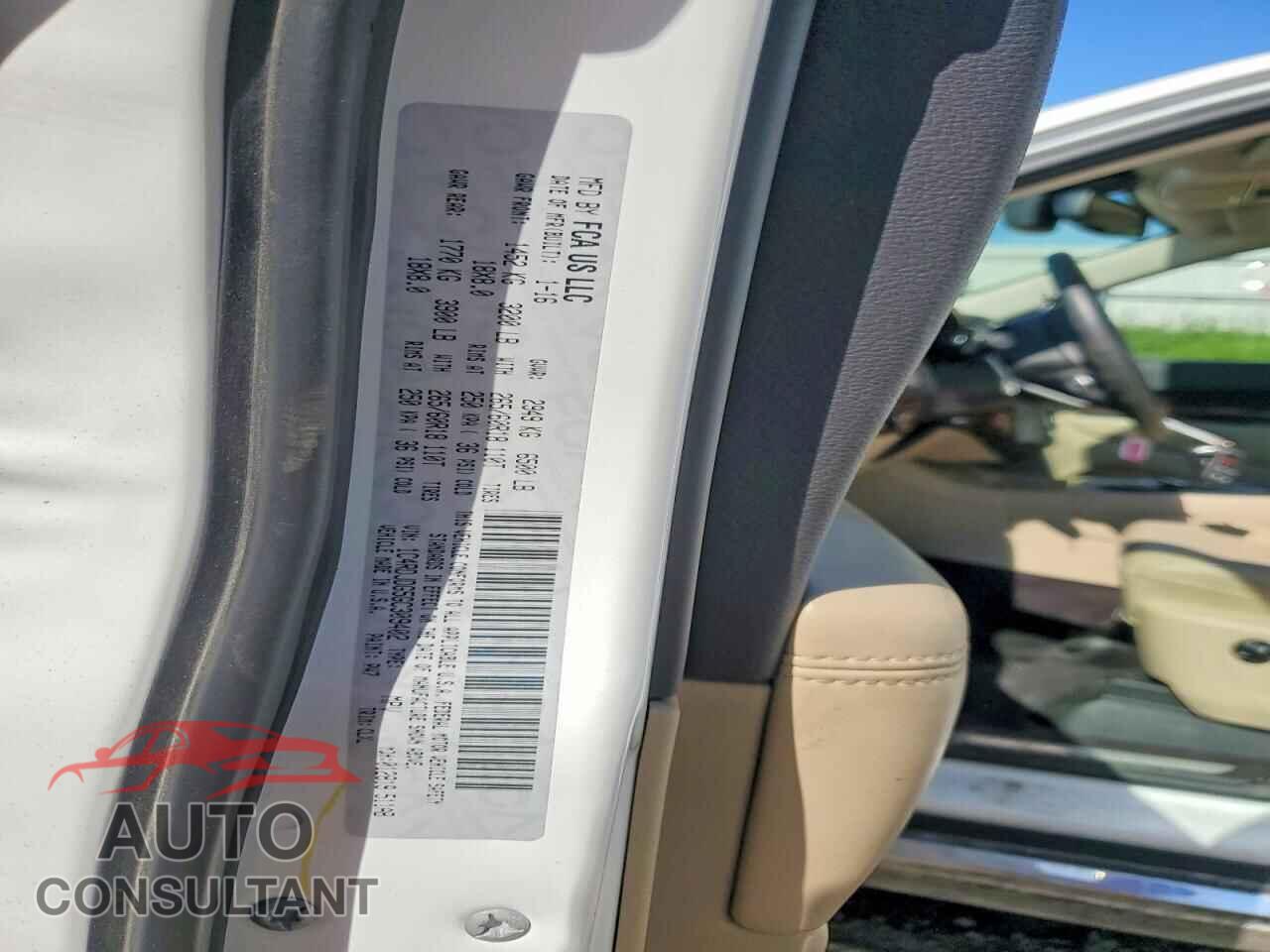 DODGE DURANGO 2016 - 1C4RDJDG5GC309402