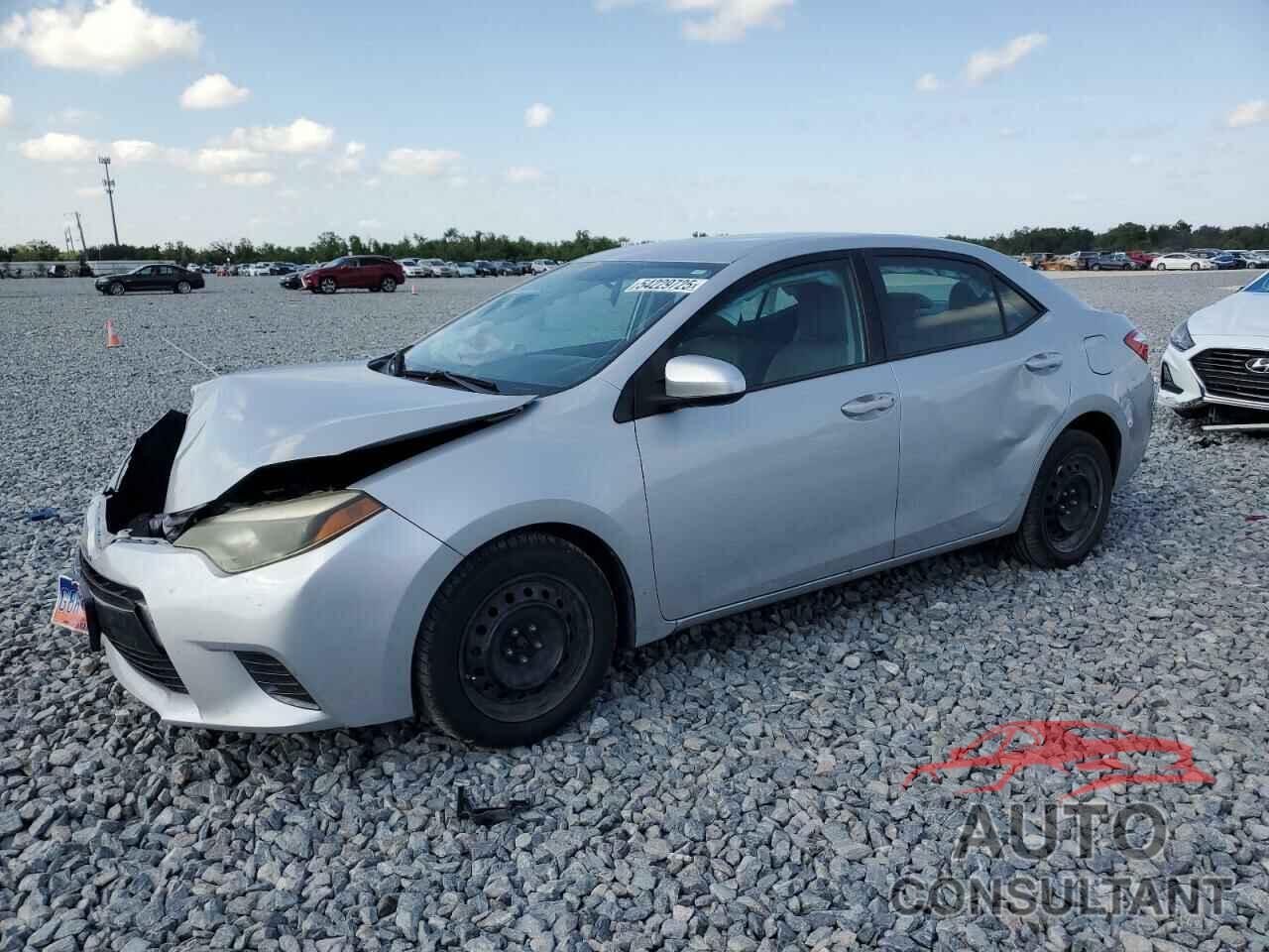 TOYOTA COROLLA 2015 - 2T1BURHE3FC364686