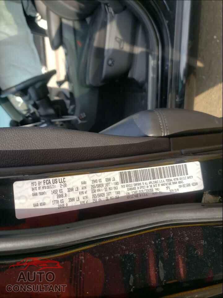 DODGE DURANGO 2020 - 1C4RDJDG3LC320358