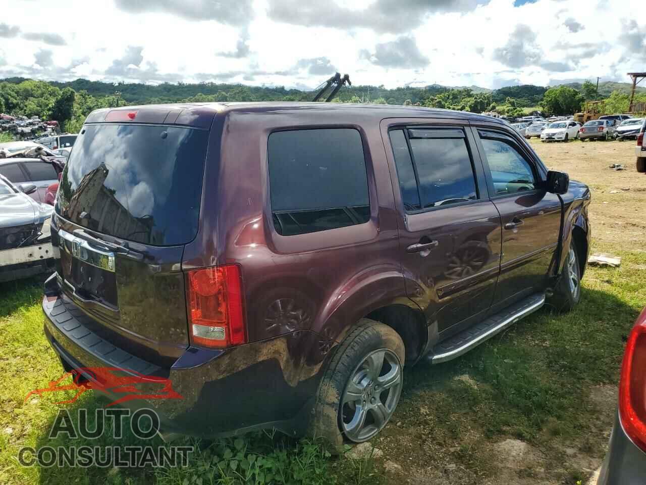 HONDA PILOT 2013 - 5FNYF3H45DB017717