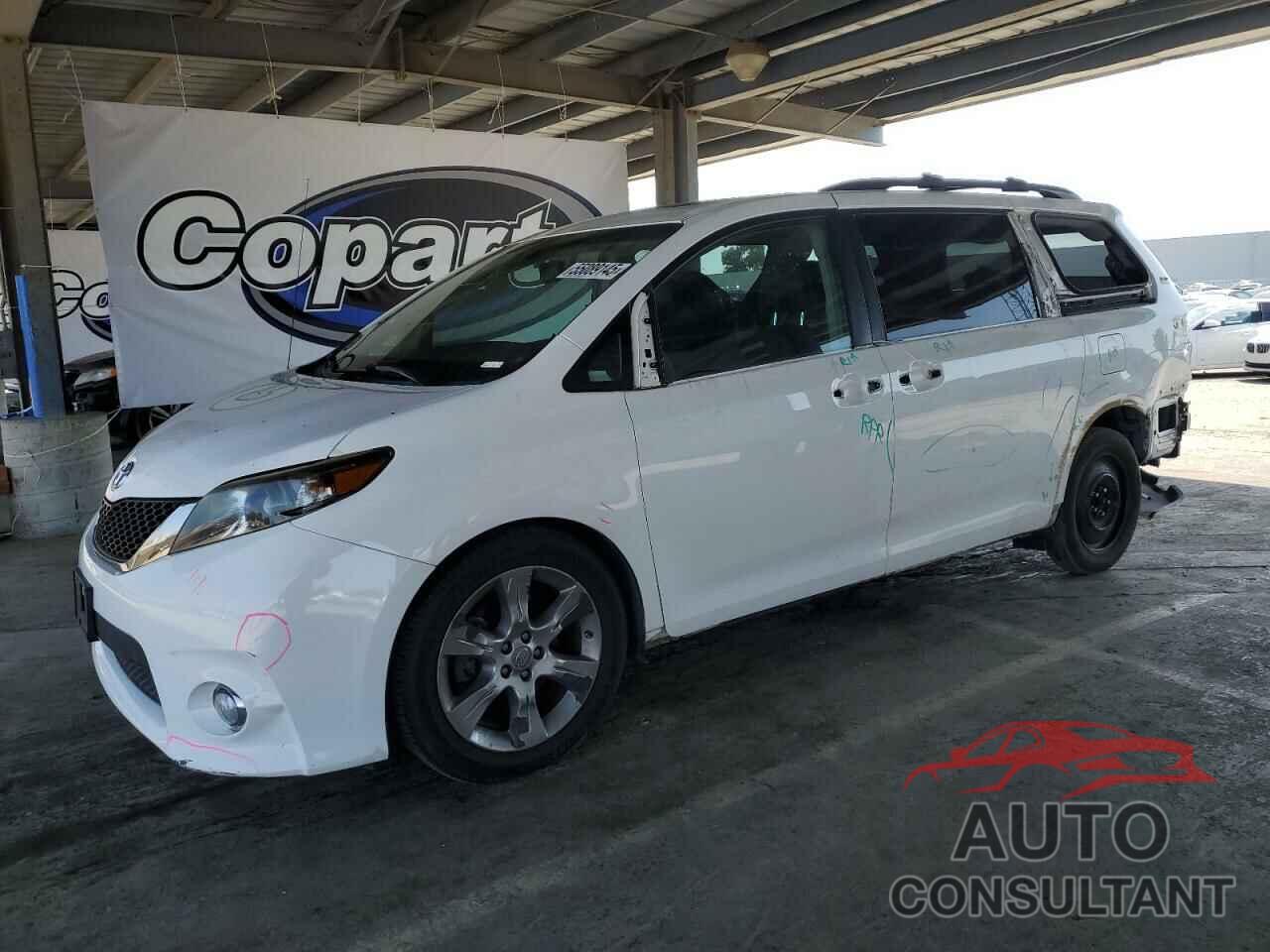 TOYOTA SIENNA 2014 - 5TDXK3DC7ES451963