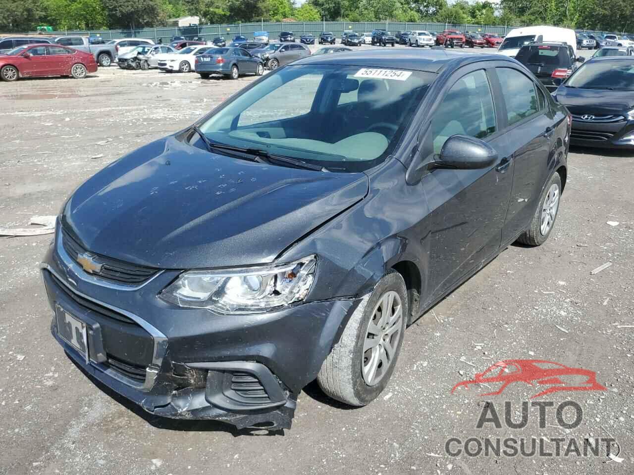 CHEVROLET SONIC 2017 - 1G1JB5SH7H4176815