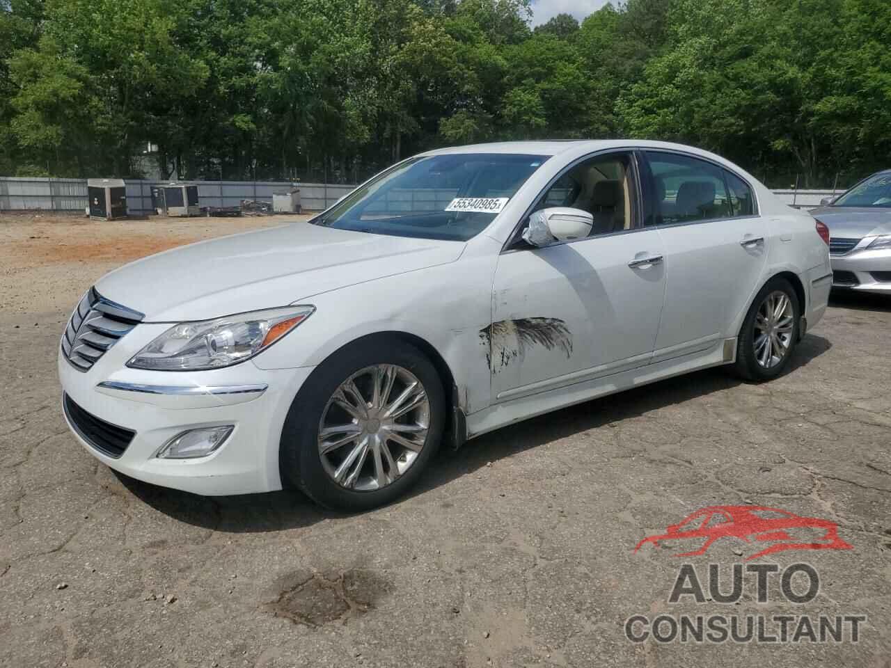 HYUNDAI GENESIS 2013 - KMHGC4DD6DU228038