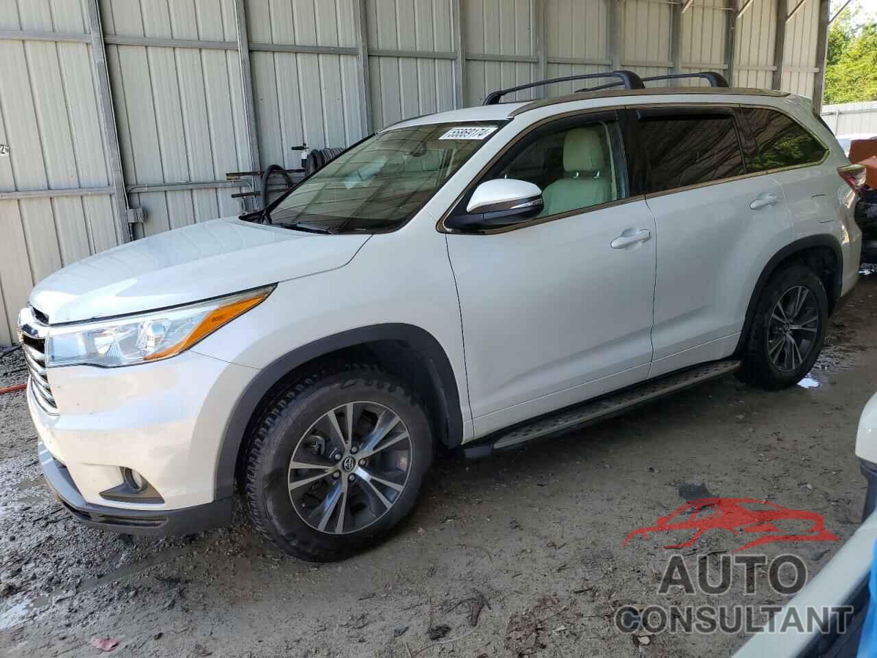 TOYOTA HIGHLANDER 2016 - 5TDKKRFH1GS179712