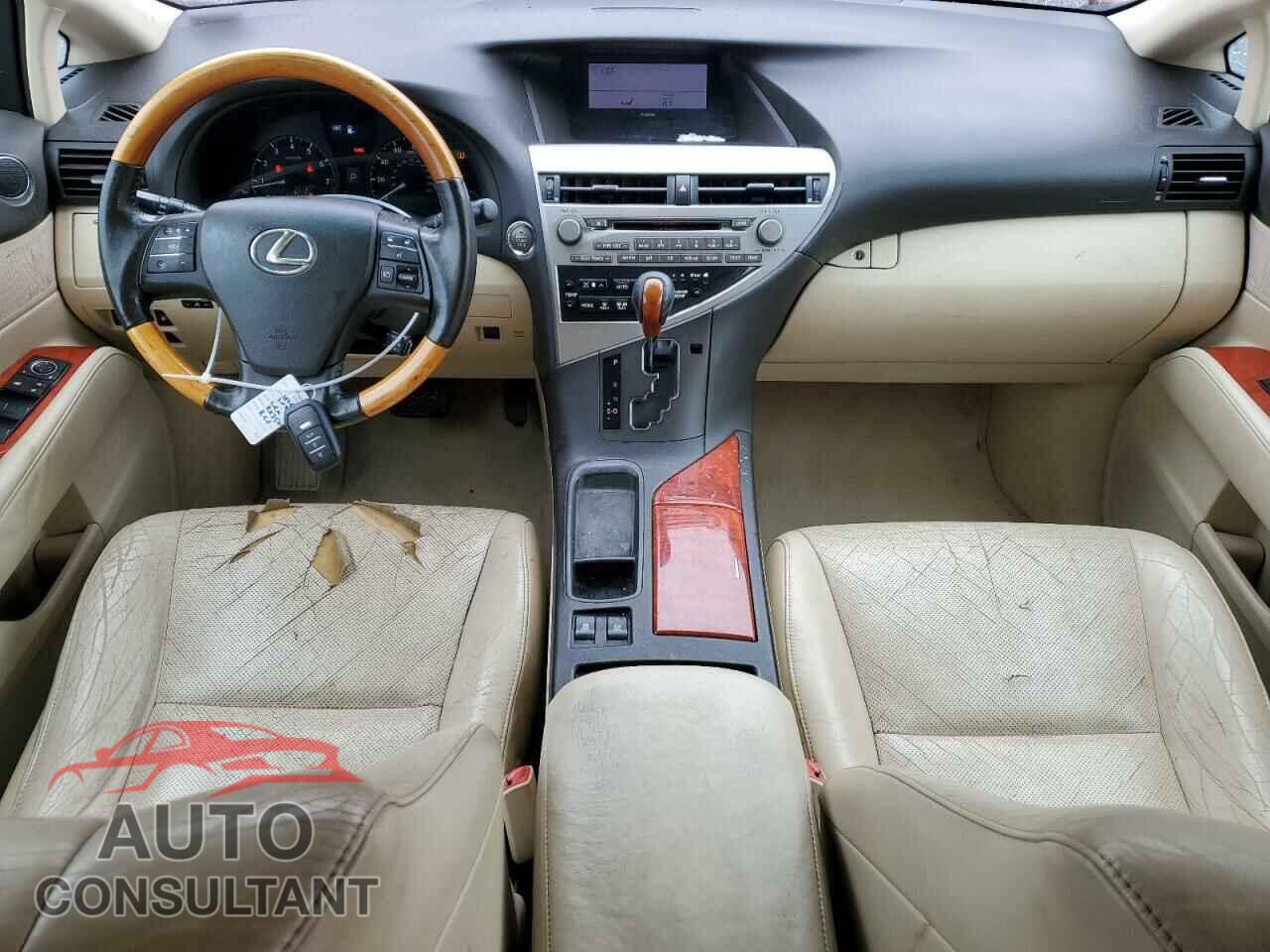 LEXUS RX350 2011 - 2T2BK1BA5BC087767