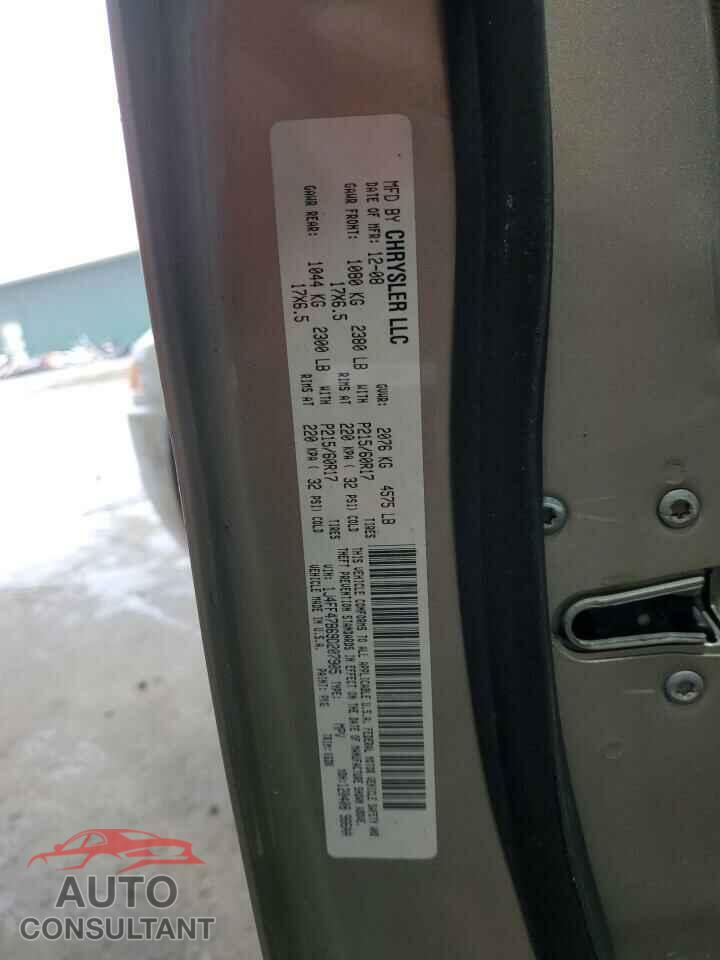JEEP COMPASS 2009 - 1J4FF47B69D207905