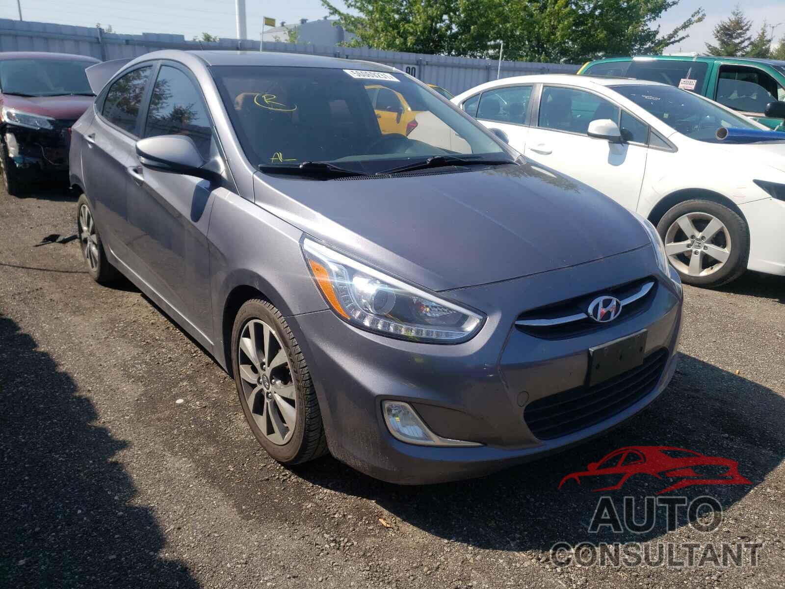HYUNDAI ACCENT 2016 - KMHCU4AE1GU022428