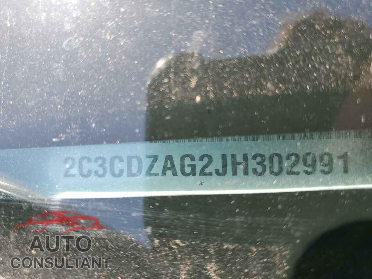 DODGE CHALLENGER 2018 - 2C3CDZAG2JH302991