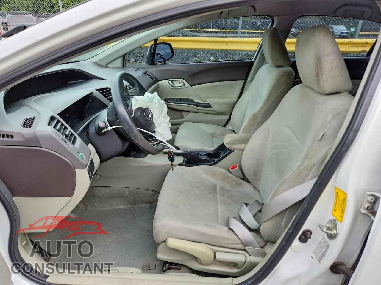 HONDA CIVIC 2012 - 19XFB2F57CE384342