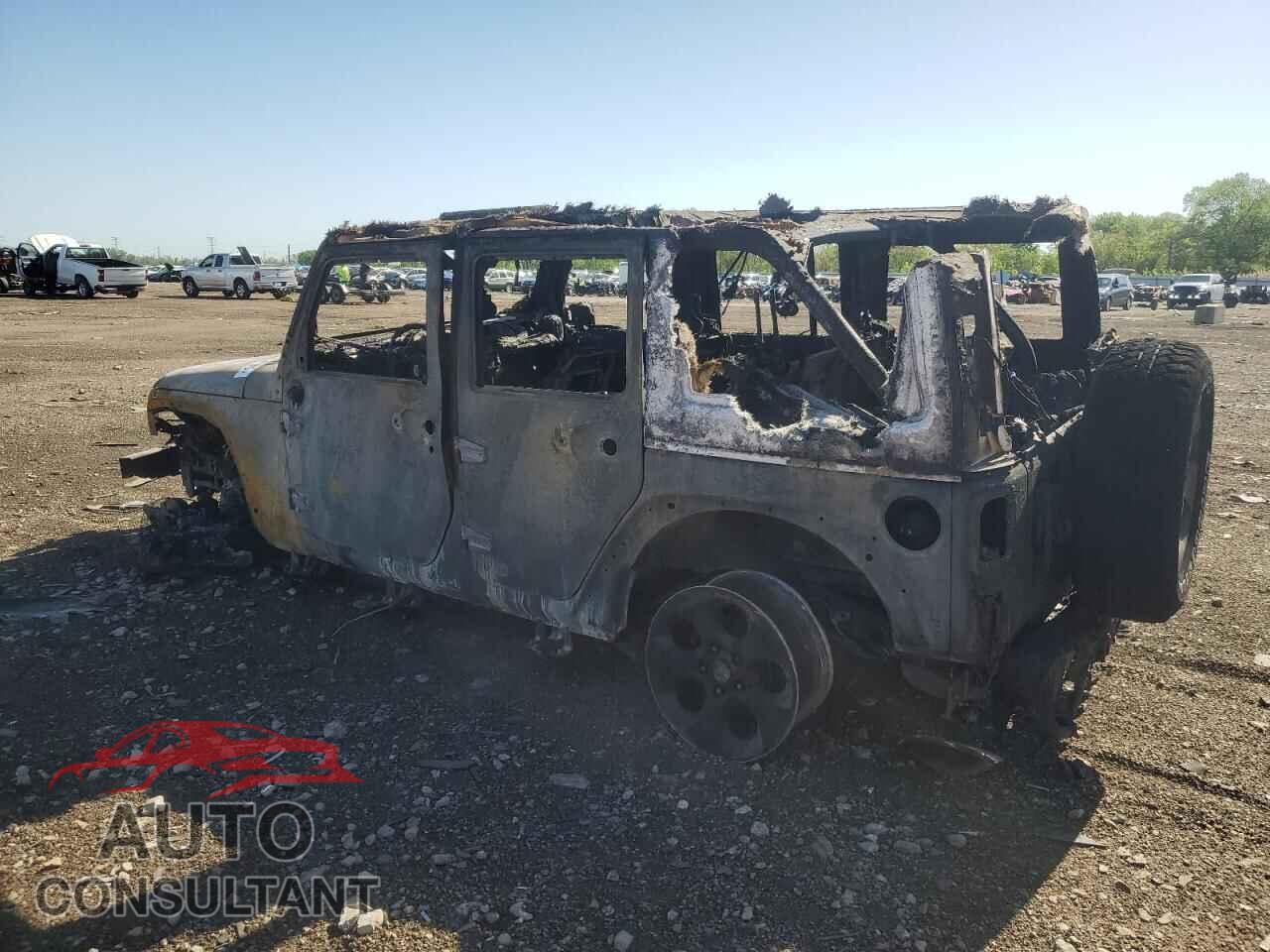 JEEP WRANGLER 2017 - 1C4BJWEG3HL748914