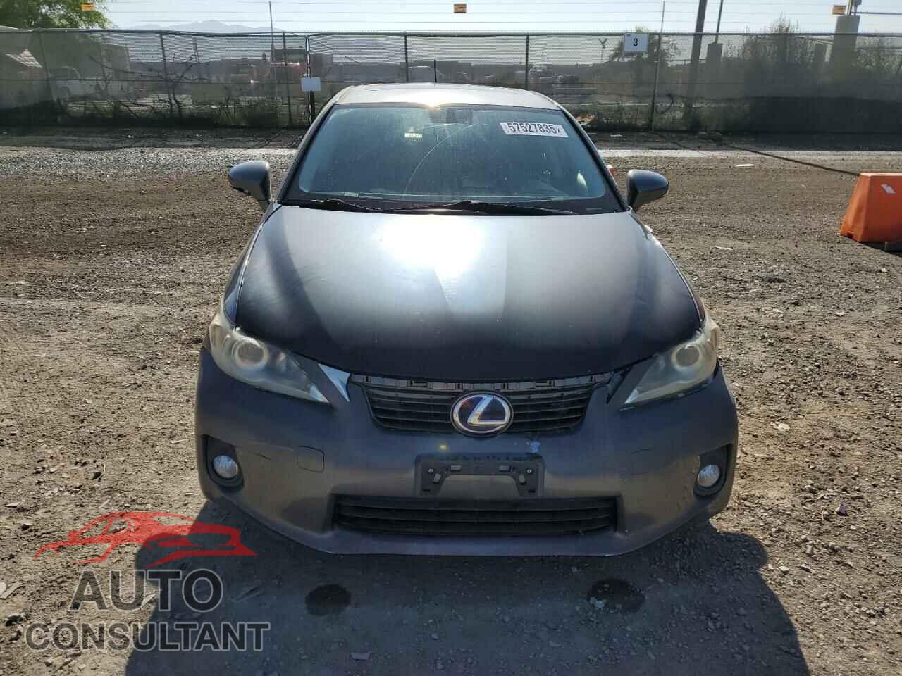 LEXUS CT 200 2012 - JTHKD5BH0C2090464