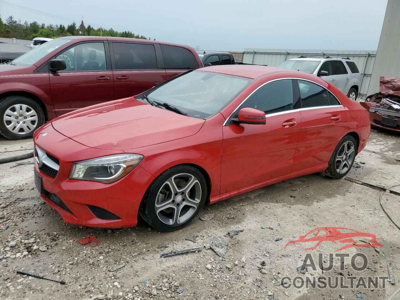MERCEDES-BENZ CLA-CLASS 2014 - WDDSJ4GB3EN142783