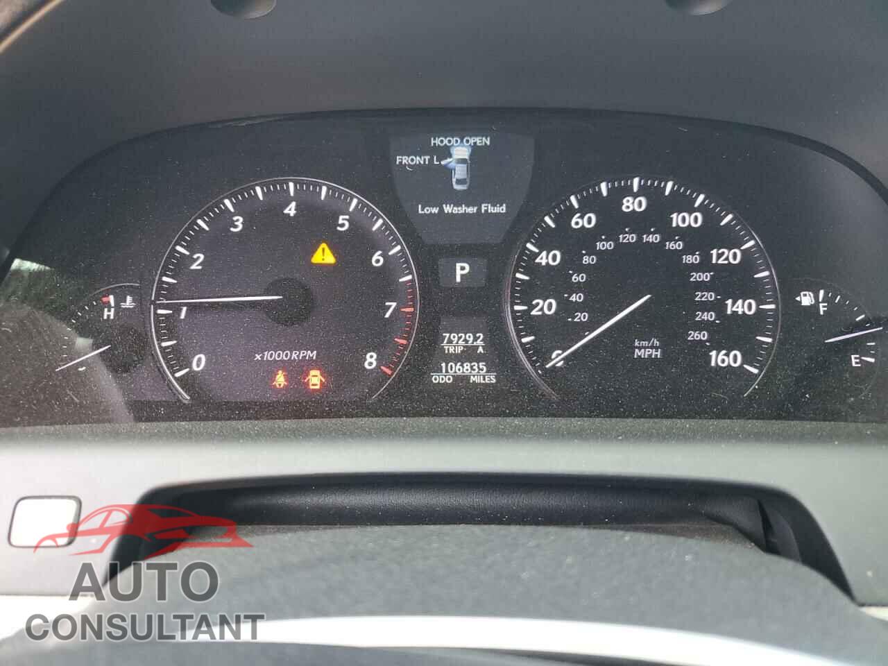 LEXUS LS460 2012 - JTHBL5EFXC5108951