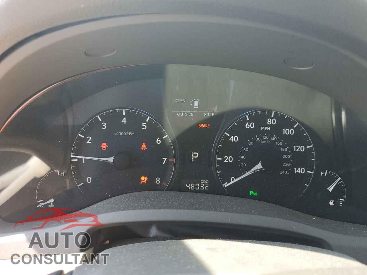 LEXUS RX350 2012 - 2T2BK1BA2CC136084