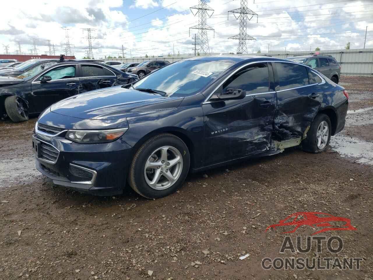 CHEVROLET MALIBU 2017 - 1G1ZC5ST1HF258533