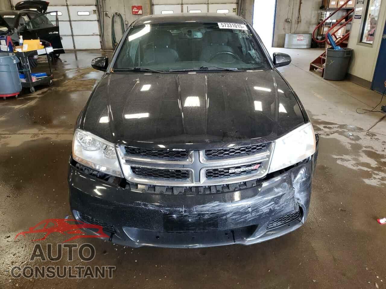 DODGE AVENGER 2012 - 1C3CDZCB1CN314884