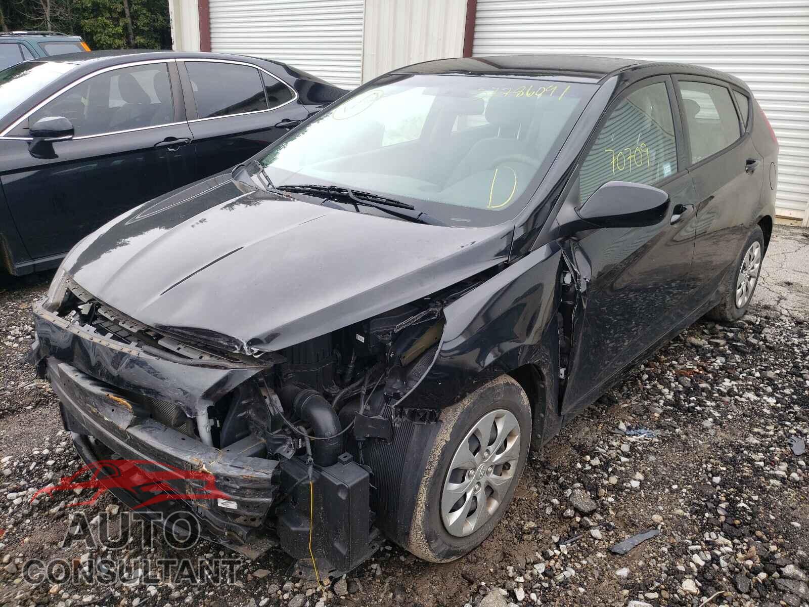 HYUNDAI ACCENT 2017 - KMHCT5AE4HU307053