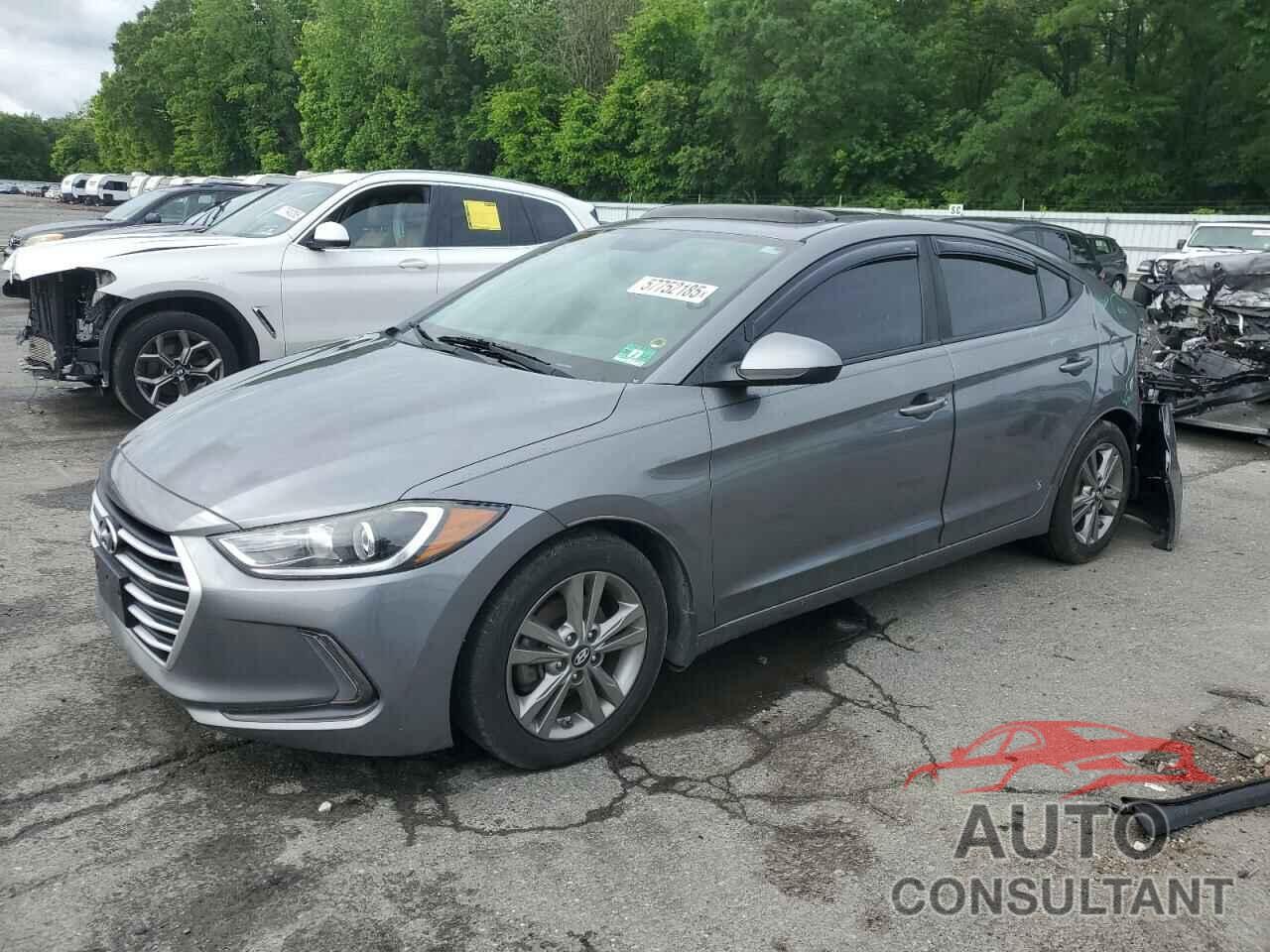 HYUNDAI ELANTRA 2018 - 5NPD84LF7JH372022