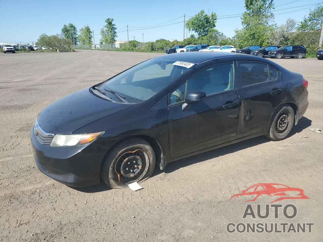 HONDA CIVIC 2012 - 2HGFB2F44CH121237