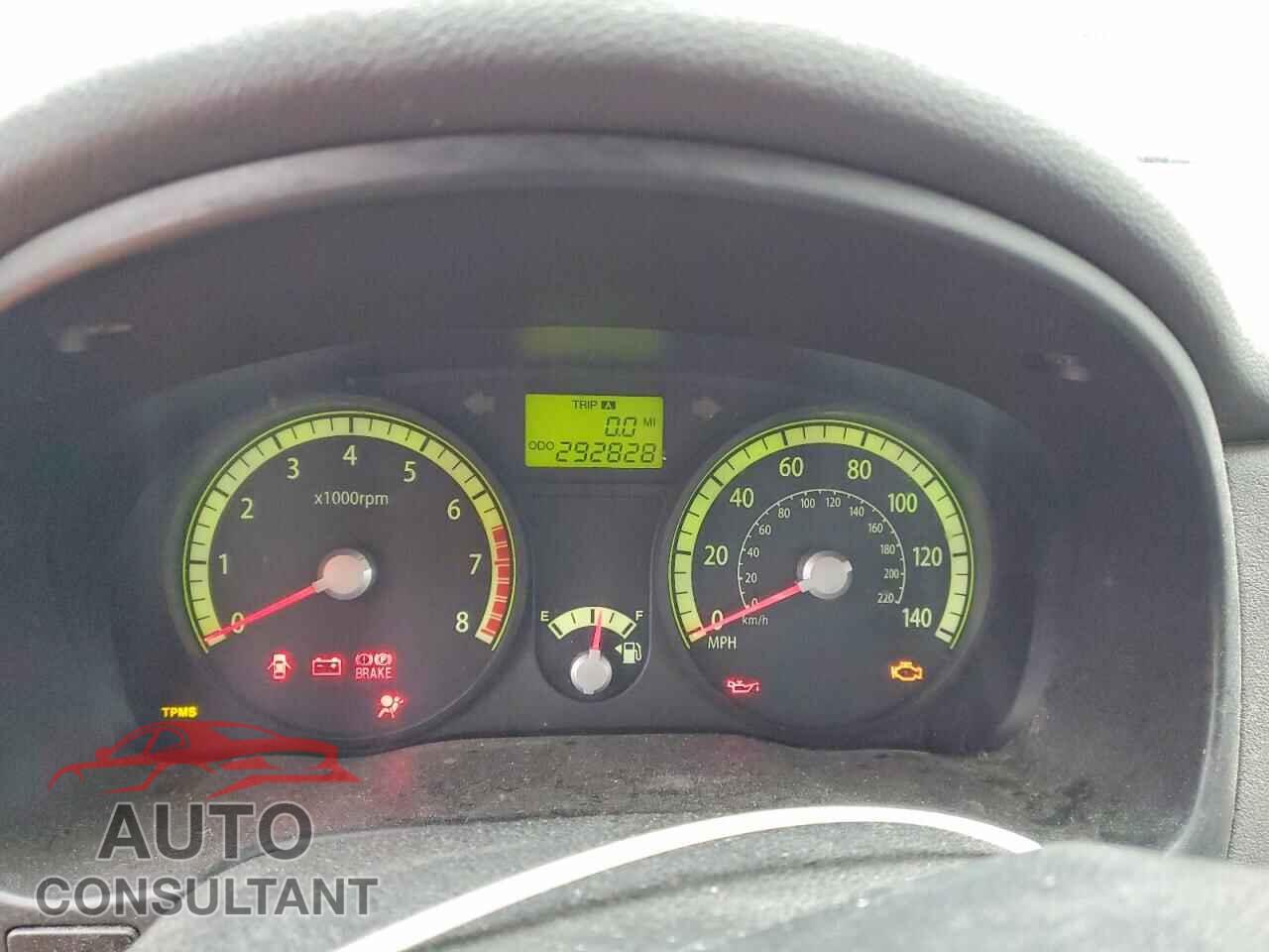 KIA RIO 2009 - KNADE243X96538442
