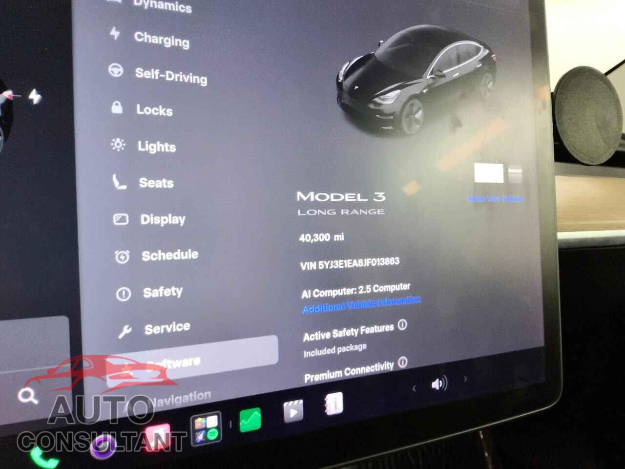 TESLA MODEL 3 2018 - 5YJ3E1EA8JF013863