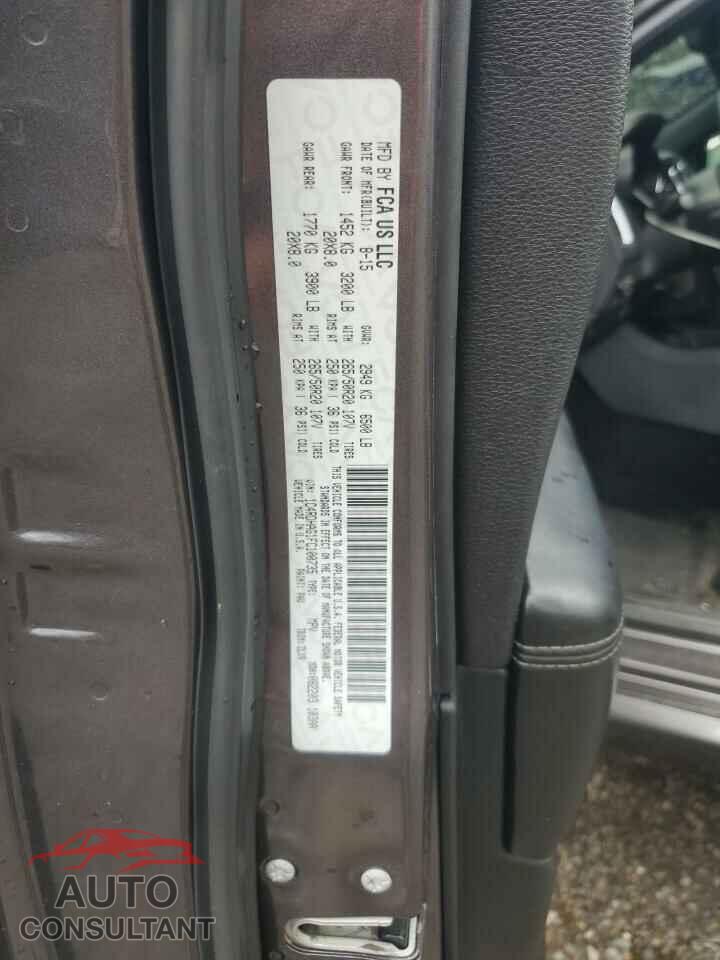 DODGE DURANGO 2015 - 1C4RDHAG1FC100735