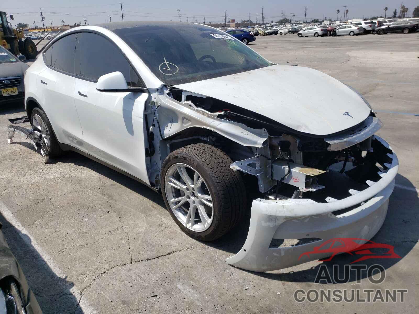 TESLA MODEL Y 2021 - 5YJYGDEE0MF207019