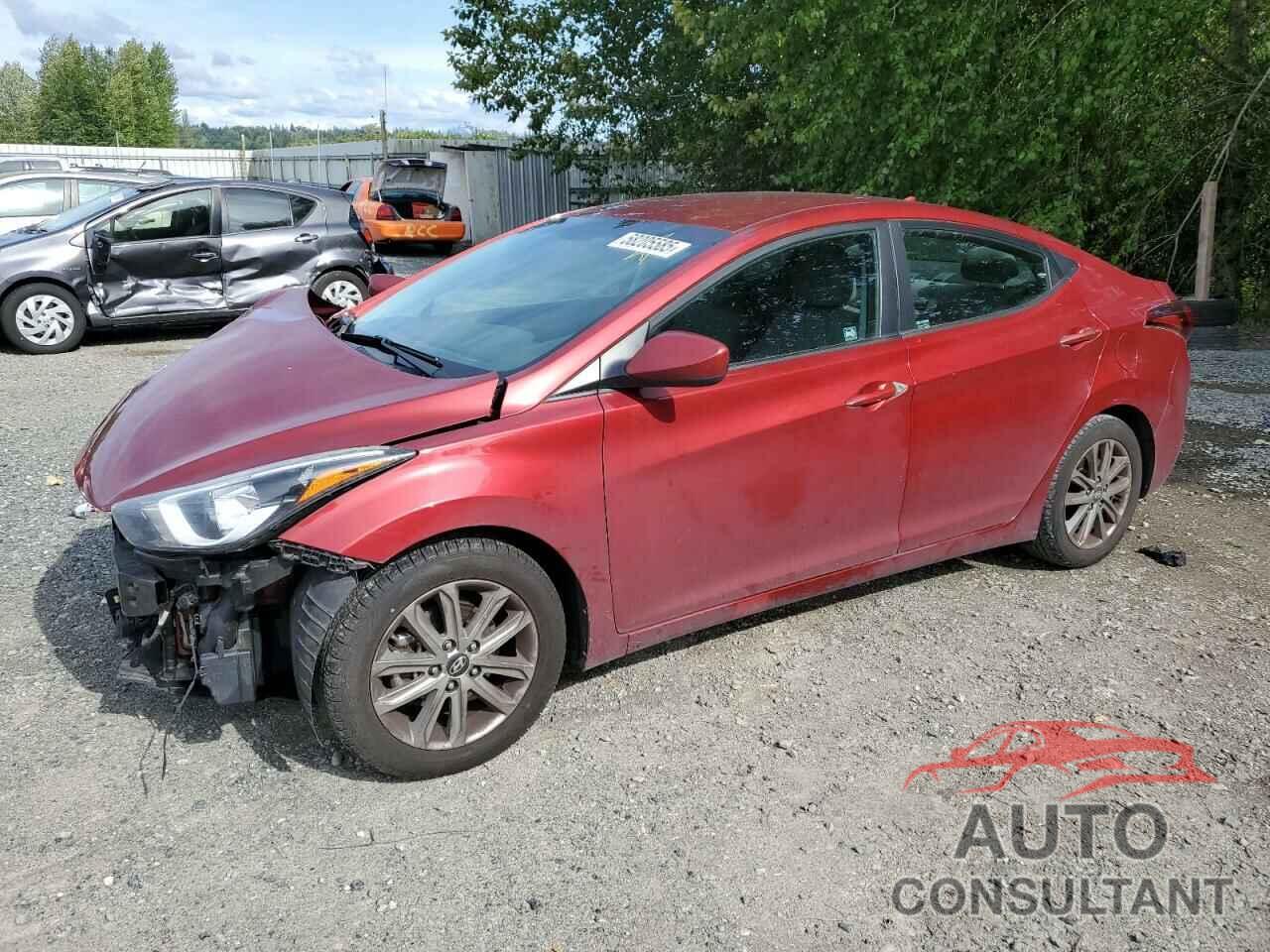 HYUNDAI ELANTRA 2016 - 5NPDH4AE4GH719874