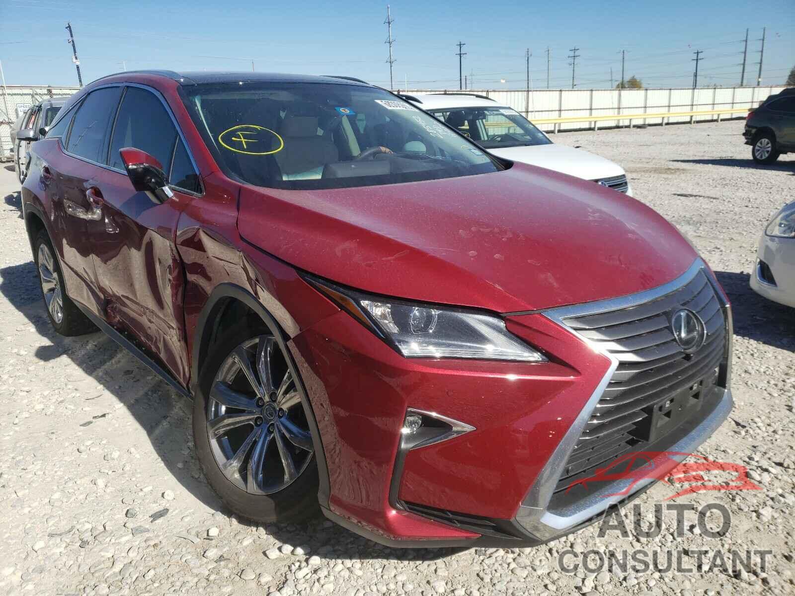 LEXUS RX 350 BAS 2018 - 2T2ZZMCA1JC106291