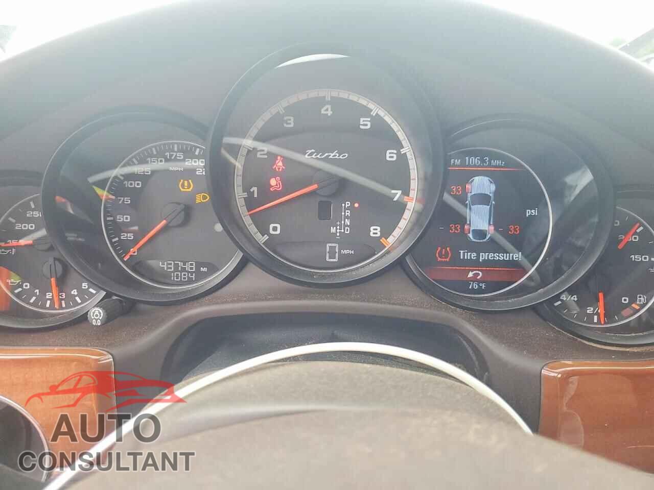 PORSCHE PANAMERA 2011 - WP0AC2A77BL090574