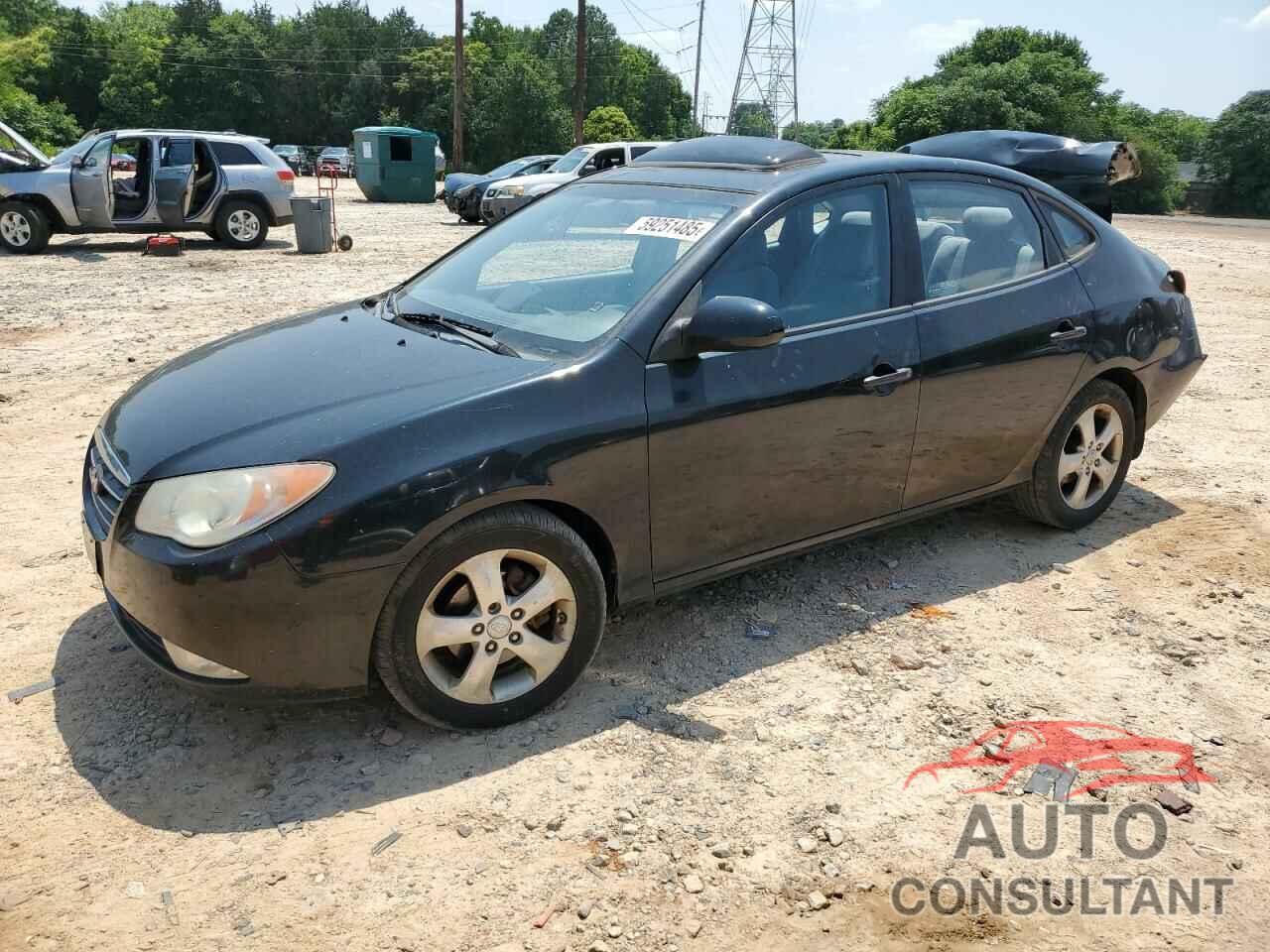 HYUNDAI ELANTRA 2009 - KMHDU46D49U656937