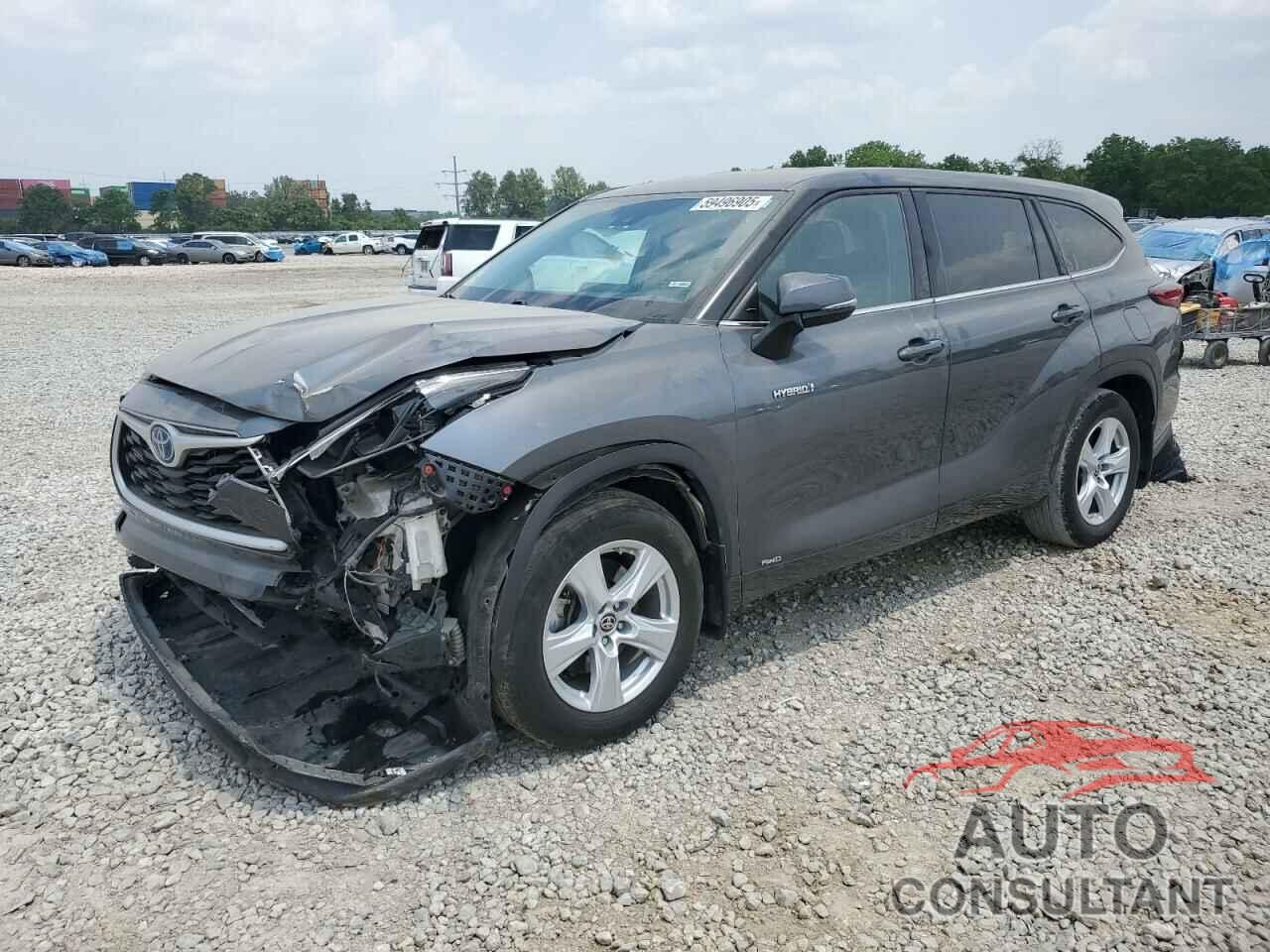 TOYOTA HIGHLANDER 2021 - 5TDBBRCHXMS518029