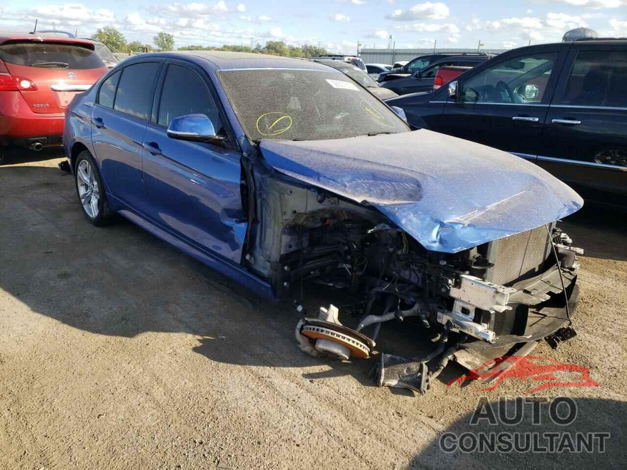 BMW 3 SERIES 2016 - WBA8B3G50GNT92231