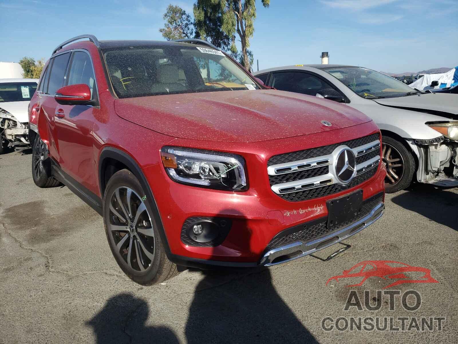 MERCEDES-BENZ GLB-CLASS 2021 - W1N4M4HB6MW122697