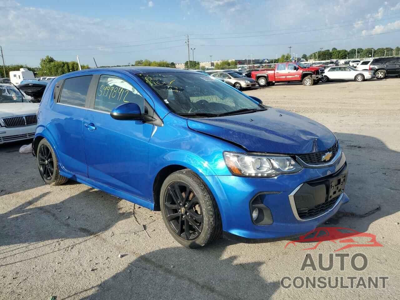 CHEVROLET SONIC 2017 - 1G1JF6SB8H4127161