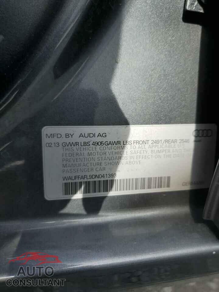 AUDI A4 2013 - WAUFFAFL9DN041393