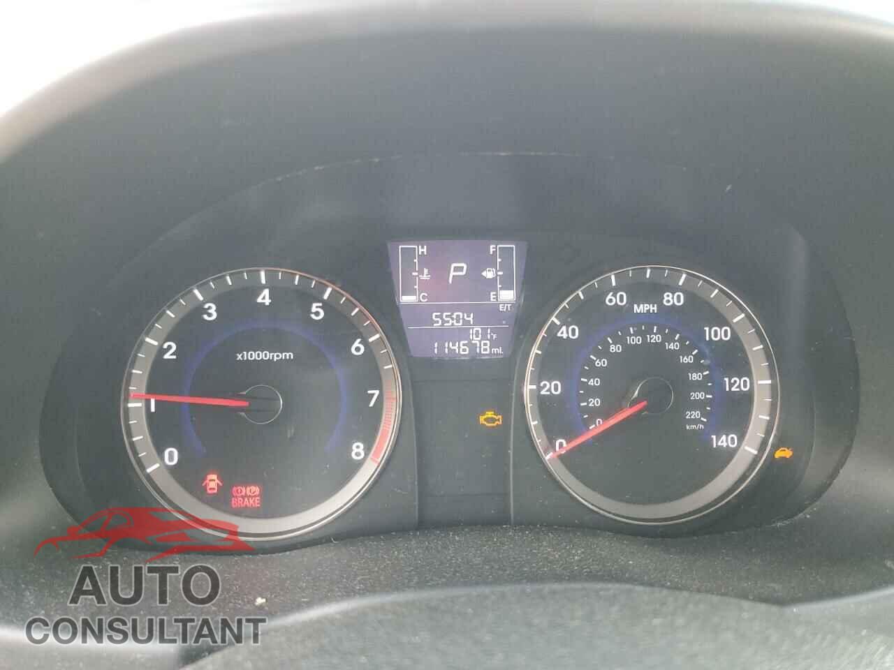 HYUNDAI ACCENT 2016 - KMHCT5AE8GU267476
