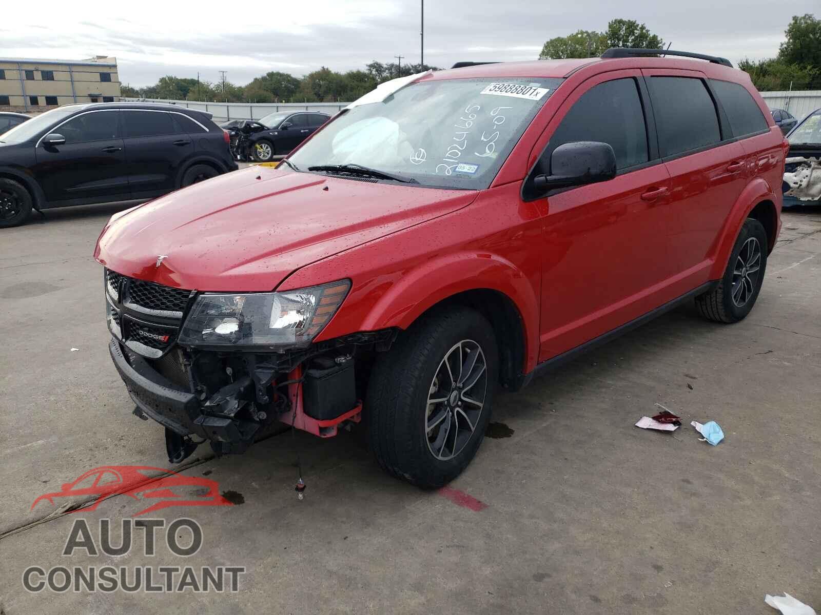 DODGE JOURNEY 2018 - 3C4PDCBG3JT528439