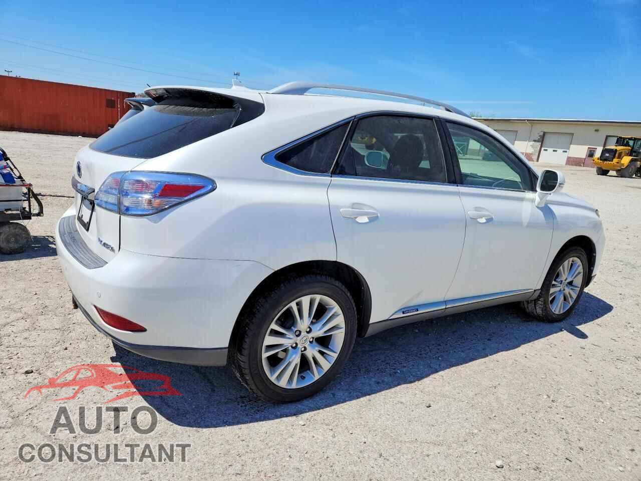 LEXUS RX450 2011 - JTJBC1BA7B2423982