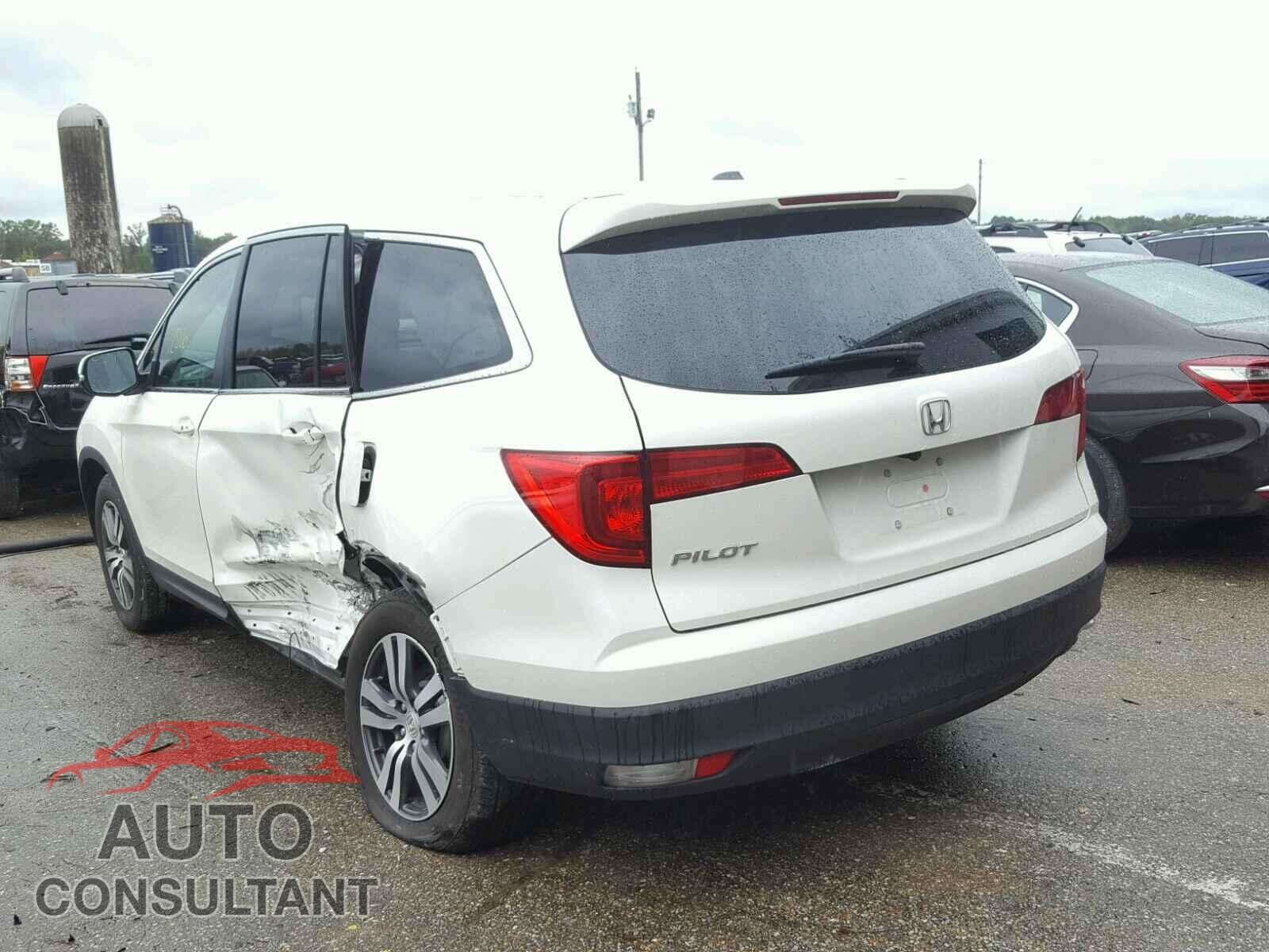 HONDA PILOT EXL 2017 - 5FNYF5H50HB036881