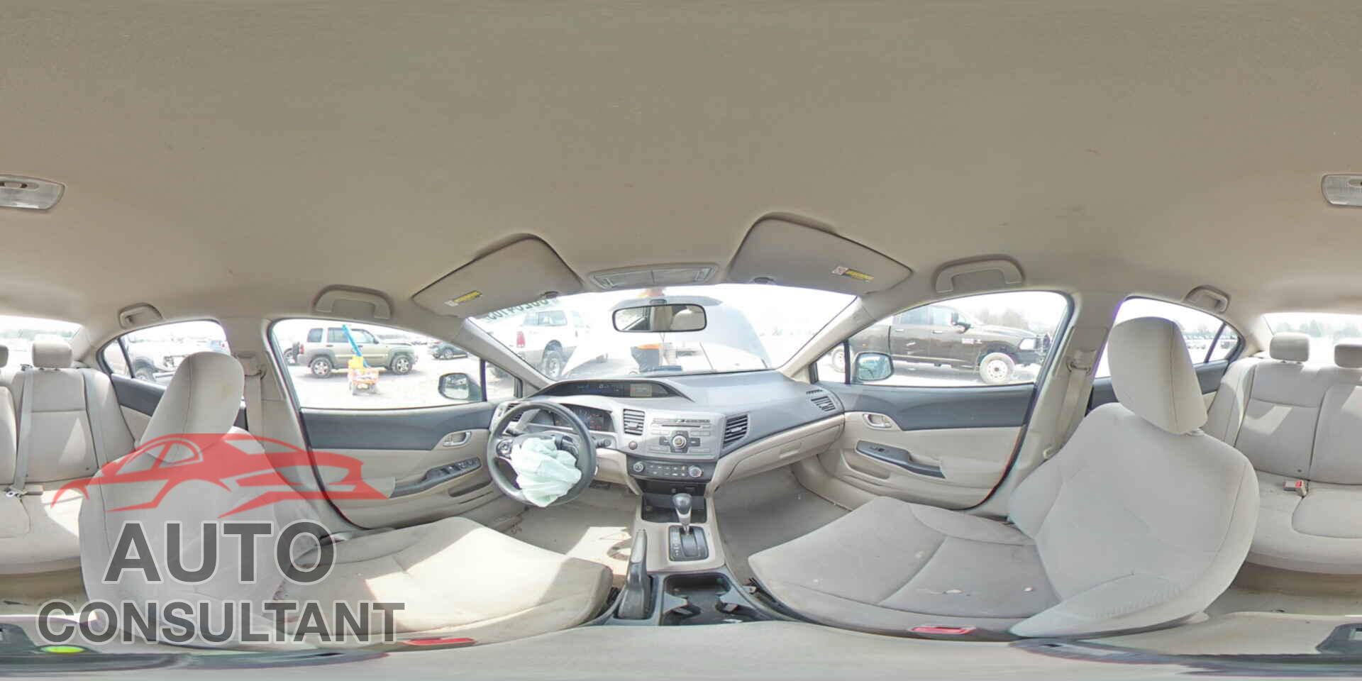 HONDA CIVIC 2012 - 19XFB2F52CE078312