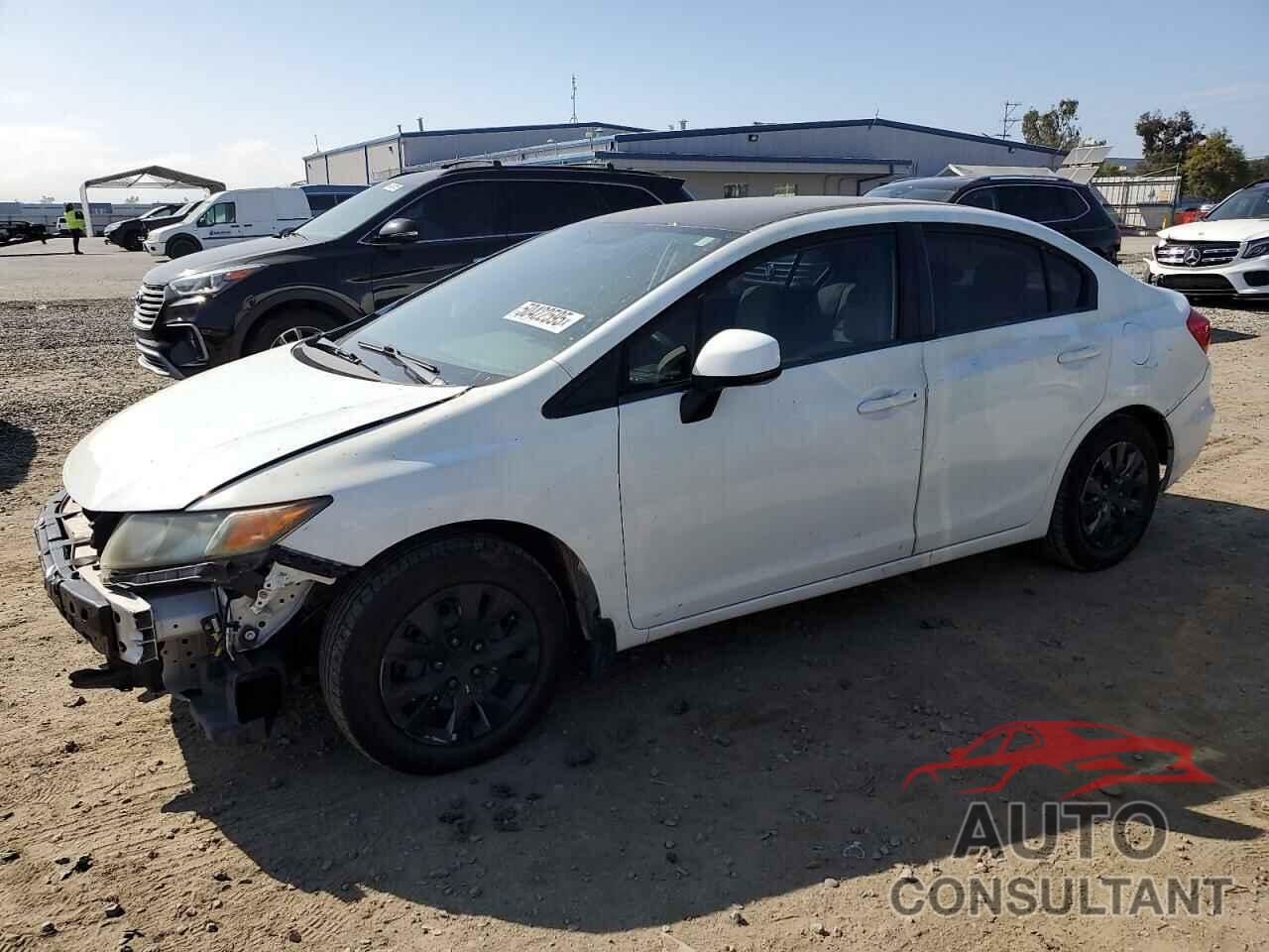 HONDA CIVIC 2012 - 19XFB2F56CE392061