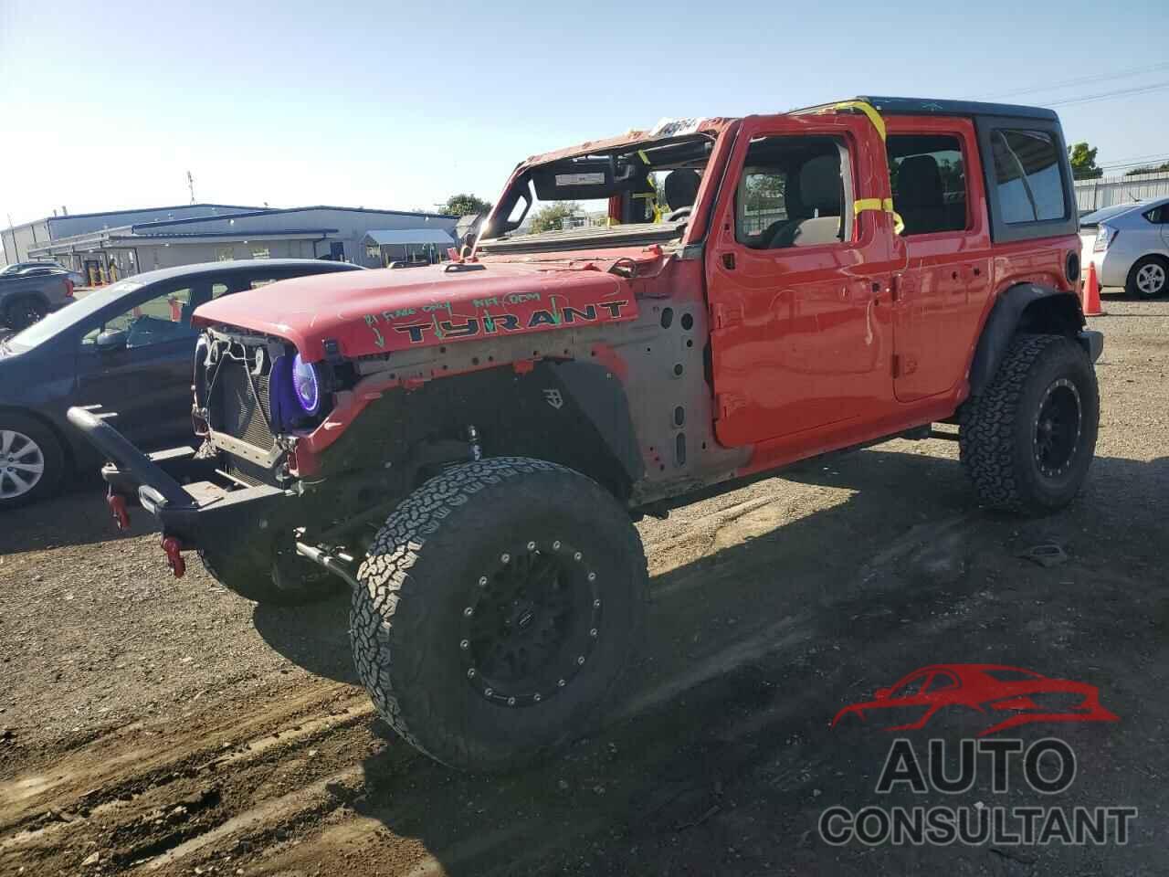 JEEP WRANGLER 2021 - 1C4HJXDN2MW863335