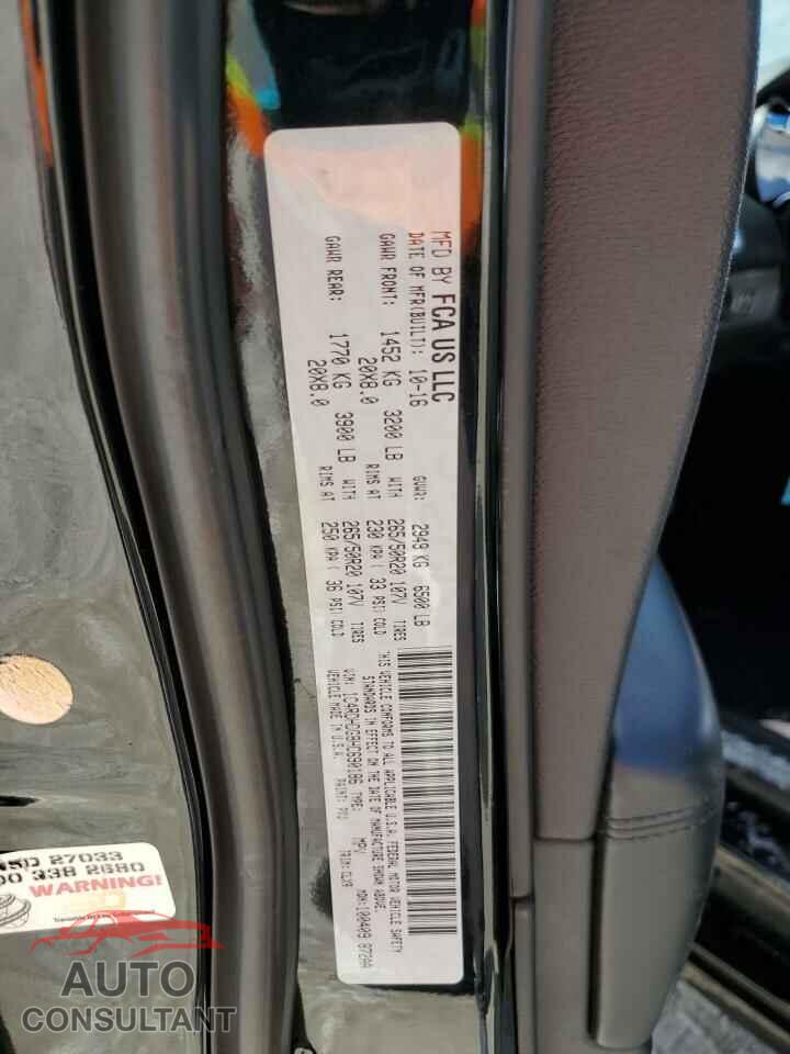 DODGE DURANGO 2017 - 1C4RDHDG8HC690186