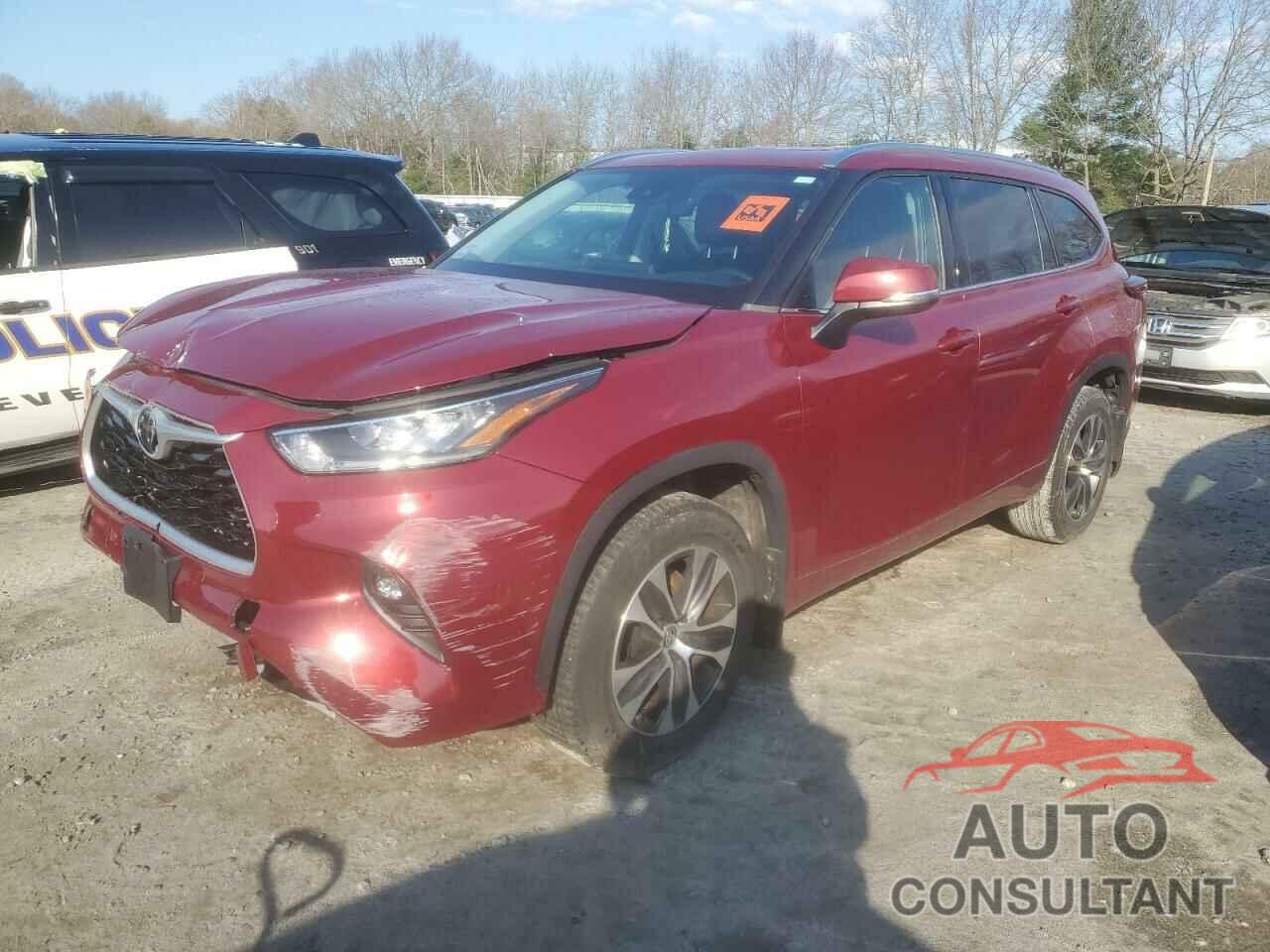 TOYOTA HIGHLANDER 2020 - 5TDGZRBH2LS508063